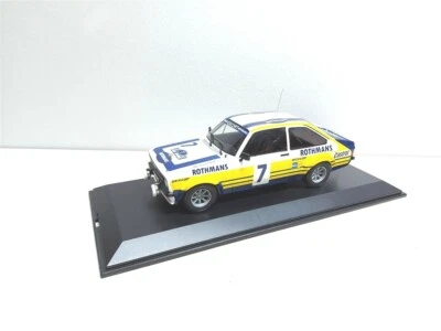 Ford Escort MKII RS1800 Rothmans Rally 1979 #7 - 1/18 Artigianale base IXO - Immagine 1 di 4