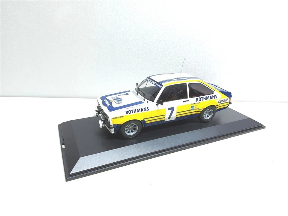 Ford Escort MKII RS1800 Rothmans Rally 1979 #7 - 1/18 Artigianale base IXO - Immagine 1 di 4