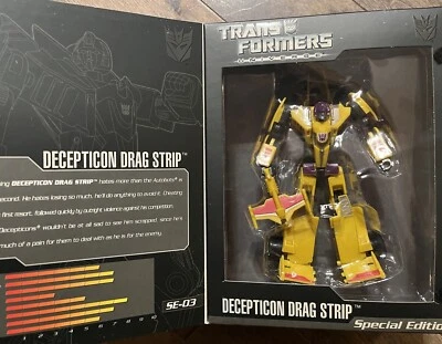Transformer Hasbro Universe SE-03 DRAGSTRIP SDCC TFCC 2008 Exclusive Drag Strip - Image 1 of 3