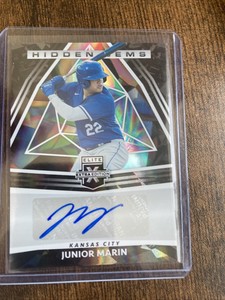 2022 PANINI ELITE EXTRA EDITION HIDDEN GEMS JUNIOR MARIN AUTO