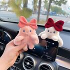 Plush Car Wiper Handle Doll Fluffy Rabbit Car Ornament  Table Display Ornaments