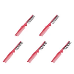 5 Pack Reisenklappkamm Kind Mann Im Taschenformat Tragbarer Haarkamm - Bild 1 von 12