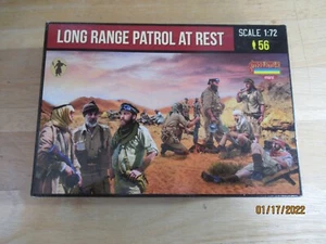 Strelets-M #M143 WWII Long Range Patrol at Rest 1/72 Scale 56 Figure IN Tan - Picture 1 of 2