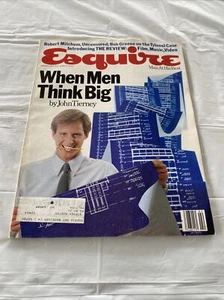 1983 February Esquire Magazine When Man Thinks Big   (MH613) - Picture 1 of 3