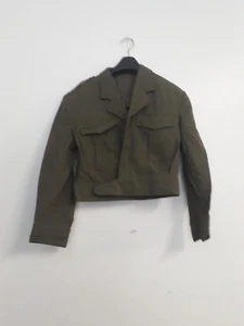 USATO militare belga USA Giacca Stile Lana Ike Grigio Oliva 60/104 Vedi Desc. - Foto 1 di 5
