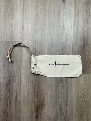Vintage Polo Ralph Lauren Canvas Small Cinch Accessory Bag Pencil Case Misc - Image 1 of 2