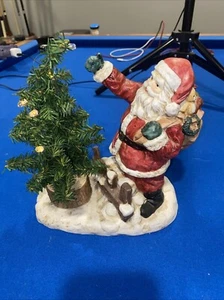 1991 House Of Lloyd Christmas Around The World beleuchtet "Santa's Decoration" - Bild 1 von 5