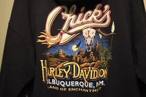 Felpa con cappuccio e zip anteriore Chick's Harley Davidson Albuquerque, quasi nuova - XL - Foto 1 di 6