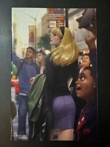 GWEN STACY #1 1/200 VARIANTE VIRGEN JEE HYUNG LEE SPIDER-MAN ¡NUEVO!!! - Imagen 1 de 10