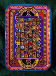 POP ART POLYPOPS BLECHTABLETT/SPIEL 60ER JAHRE DR LIVINGSTONE DAVID ROE DESIGN - Bild 1 von 18