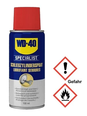 Schließzylinderspray (59,90€/L) 100ml Türschloss Zylinderspray WD-40 97549462