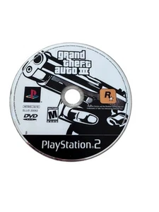 Grand Theft Auto III GTA 3 (PS2) Sony PlayStation 2 Disc only Rockstar Games - Picture 1 of 2