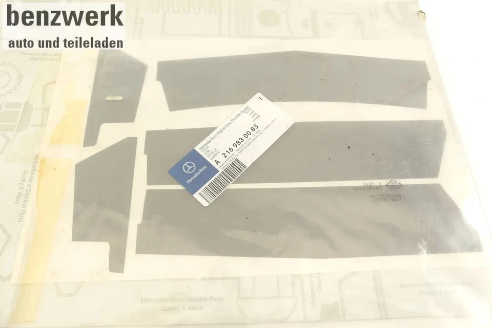 Mercedes CL W216 AMG Schutzfolie Stoßstange vorne NEU NOS ORIGINAL 2168930083 ✔️ - Bild 1 von 1