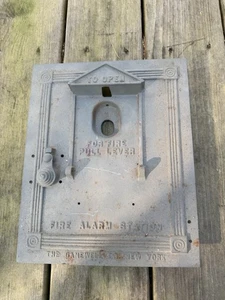 Gamewell Cast Iron Fire Alarm Box Door - Picture 1 of 2