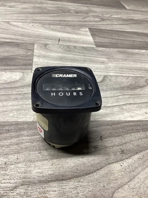 CRAMER 635KS Hour Meter  #122N24*SI - Image 1 of 4