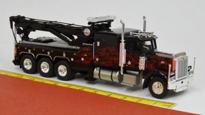Peterbilt 359 Abschlepper schwarz Flames - Brekina 86278 - Bild 1 von 1