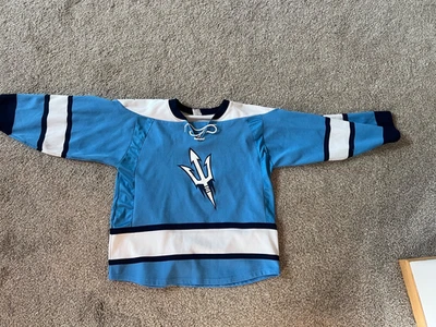 Blue Devils Hockey Jersey, Wisconsin Stout - Image 1 of 4