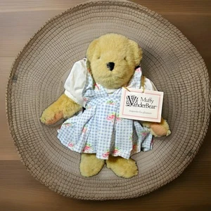 Vintage Muffy Vanderbear "Requests The Pleasure of High Tea" Plush Bear 8" - Picture 1 of 4