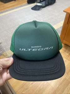 Shimano Ultegra grün schwarz Snapback Mesh Trucker Rennrad Mütze Radfahren Ball Cap - Bild 1 von 4
