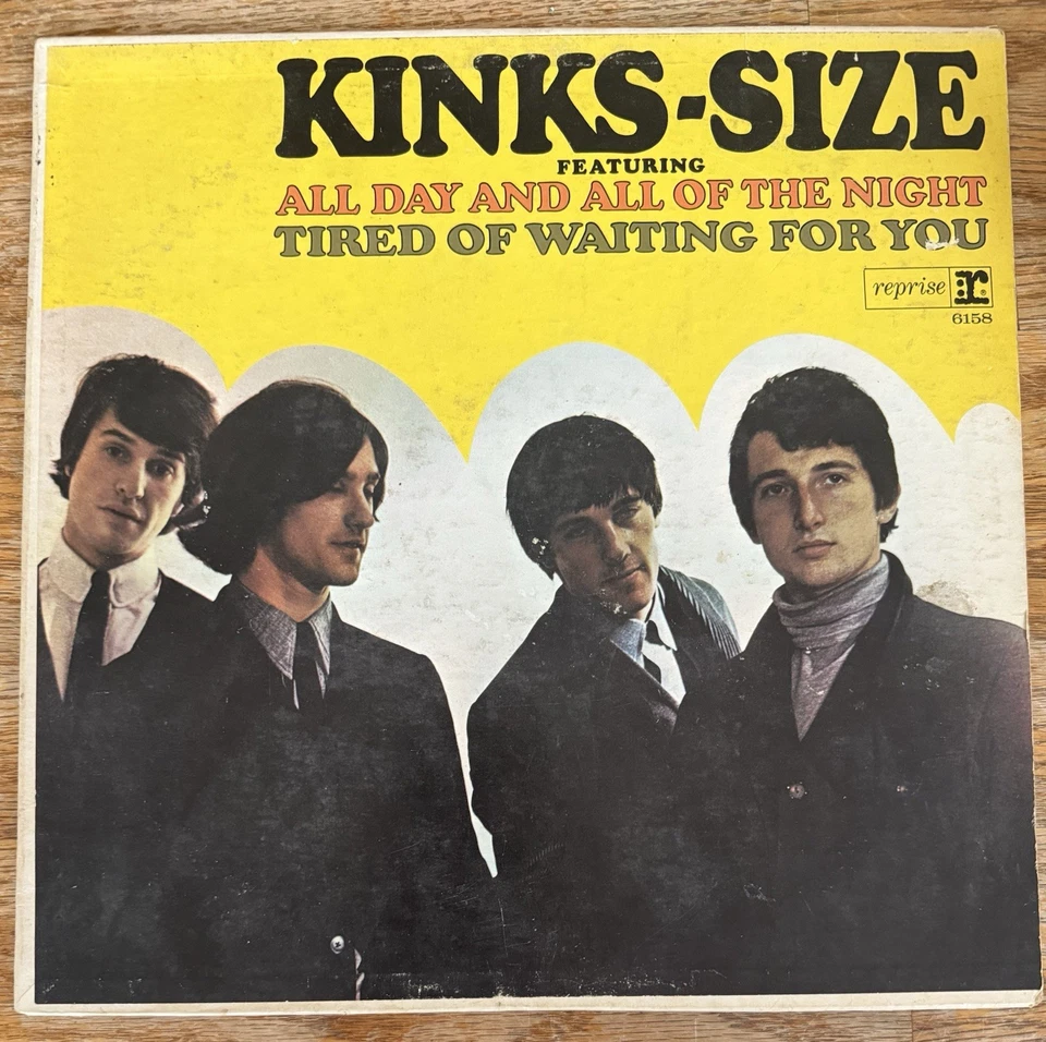 Kinks Kinks-Size- Reprise R-6158 Mono 1st Press W/Tri-Color Label (1965) VG+ - Image 1 of 4