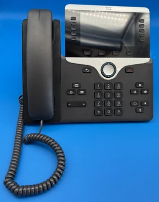 Cisco CP-8851NR K9 IP Phone VOIP Charcoal New Open Box - Image 1 of 4