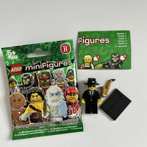 Lego 71002 Minifigures Series 11 Saxophone Player Complete Mini Fig NEW - Picture 1 of 2