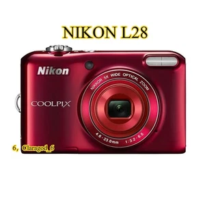 Cámara digital Nikon COOLPIX L28 20,1 MP 5x zoom óptico 720p grabación de video HD - Imagen 1 de 9