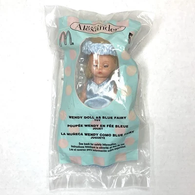 NUEVO 2004 McDonald’s Madame Alexander MUÑECA WENDY COMO HADA AZUL Juguete Happy Meal Foto 1 de 2