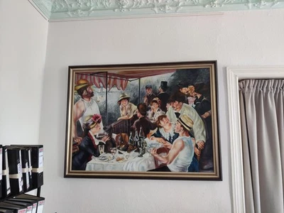 Pierre Renoir - Frühstück der Ruderer - Replikat - Ölmalerei - ca. 120*160 - Bild 1 von 2