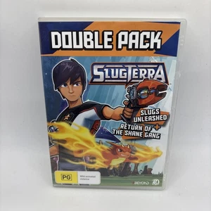 Slugterra Double Pack DVD Region 4 Slugs Unleashed + Return of the Shane Gang - Picture 1 of 4