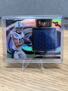 2024 Panini Select Adonai Mitchell (148/149) RC Jumbo Rookie Swatch Silver Prizm - Bild 1 von 2
