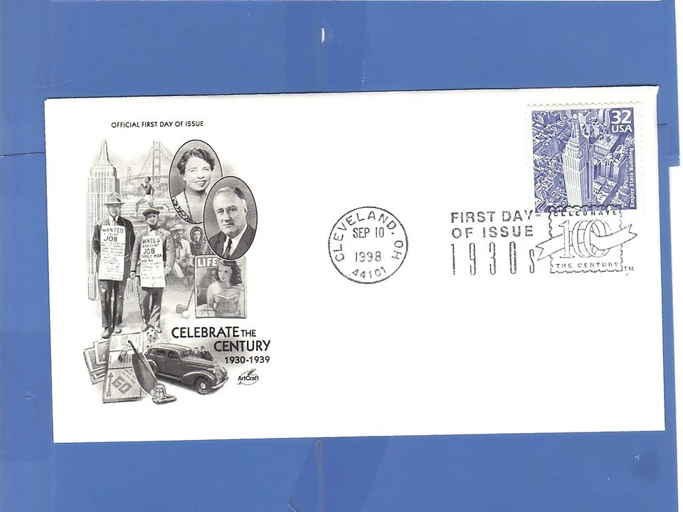 First Day Issue Empire State Building FDC - Image 1 of 1