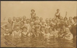 P0LOGNE POLAND CARTE PHOTO SWINOUJSCIE SWINEMUNDE 1921 - Foto 1 di 1