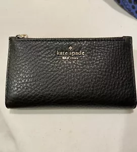 Kate Spade Cameron Staci große schmale faltbare Saffiano-Leder-Geldbörse WLR00145 $ 169 - Bild 1 von 4