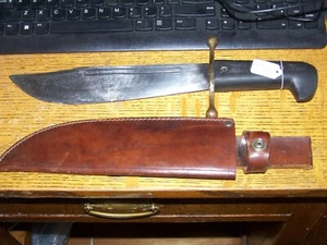 original ww2 australian raaf survival knife marsden products on plinth - Picture 1 of 6