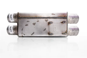 SPINTECH Performance Muffler 2.5" Dual In / Dual Out Pro Street Series # 63310 - Bild 1 von 2