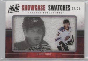 2011-12 Panini Prime Showcase Swatches /25 Marcus Kruger #15 Rookie RC