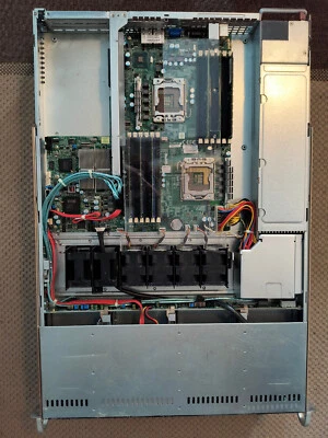 Supermicro 1U Server X8DTU-F 24GB RAM No CPU No HDD - Image 1 of 2