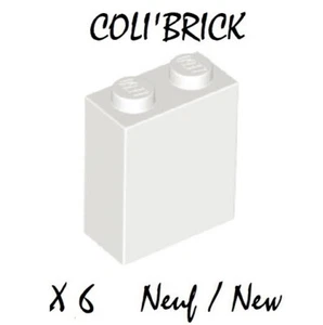 Lego 3245c - 6x Briques / Brick 1x2x2 - Blanc / White - lot kg NEW NEUF - Imagen 1 de 1