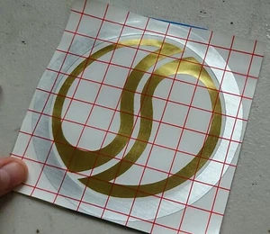 Xena Warrior Princess Yin Yang Chakram Metal Vinyl Car Sticker - Bild 1 von 2