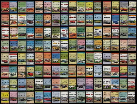 568 DIFFERENT Cars / Automobiles / Motoring Mint MNH Car Stamp Collection Cover
