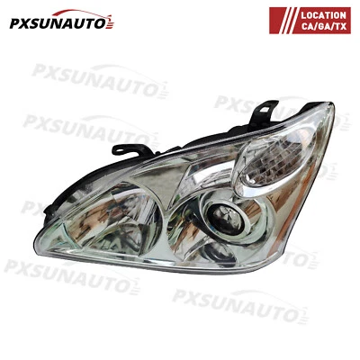 For 2004-2009 Lexus RX330 RX350 RX400h Headlights HeadLamps Left LH HID+Halogen - Image 1 of 3