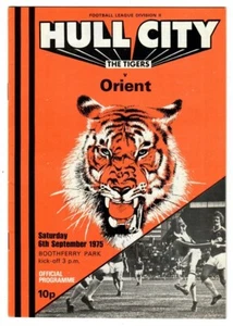 Hull City - 1975-76 - Home Football Programmes - Picture 1 of 7