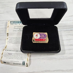 Atlanta 1996 Olympics Pin Artist Proof Limited Edition Hand Signed w/Box And COA - Picture 1 of 4