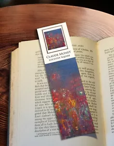 Monet bookmark Leicester Square fine art gift collectable art book lover gift - Picture 1 of 6