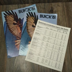 1981 Buick '81 Lineup Dealer Showroom Sales Brochure Guide Catalog VTG - Picture 1 of 12