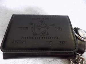True Religion Buddha Black Chain Snap Wallet Style #TR203883 New With Tag No Box - Picture 1 of 5