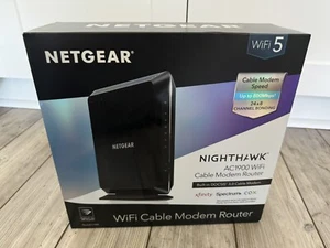 NETGEAR NIGHTHAWk AC1900 Wifi Cable Modem Router - Picture 1 of 5