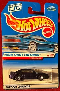 HOT WHEELS '99 MUSTANG 5 SPOKE #909 PURPLE. SEE COMBINED OFFERS! - Picture 1 of 1