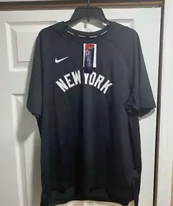 Nike New York Yankees Authentic Collection Raglan Performance V-Neck shirt SZ L - Picture 1 of 7